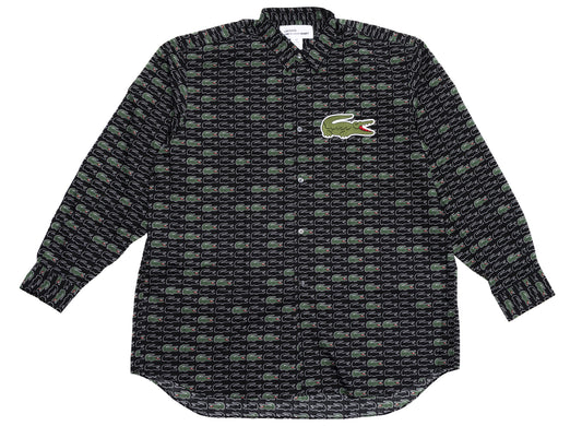 Comme des Garçons SHIRT x Lacoste All Over Print Button-Up
