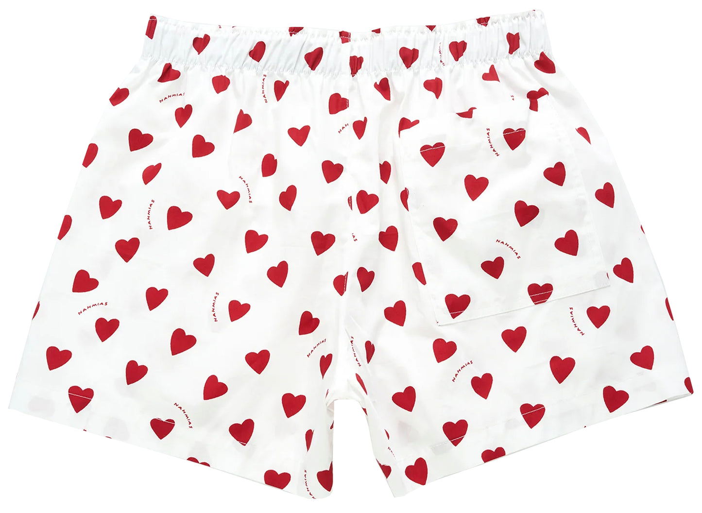 Nahmias Sweetheart Boxer in White