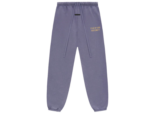 Fear of God Essentials Heavy Fleece Sweatpants in Lavender