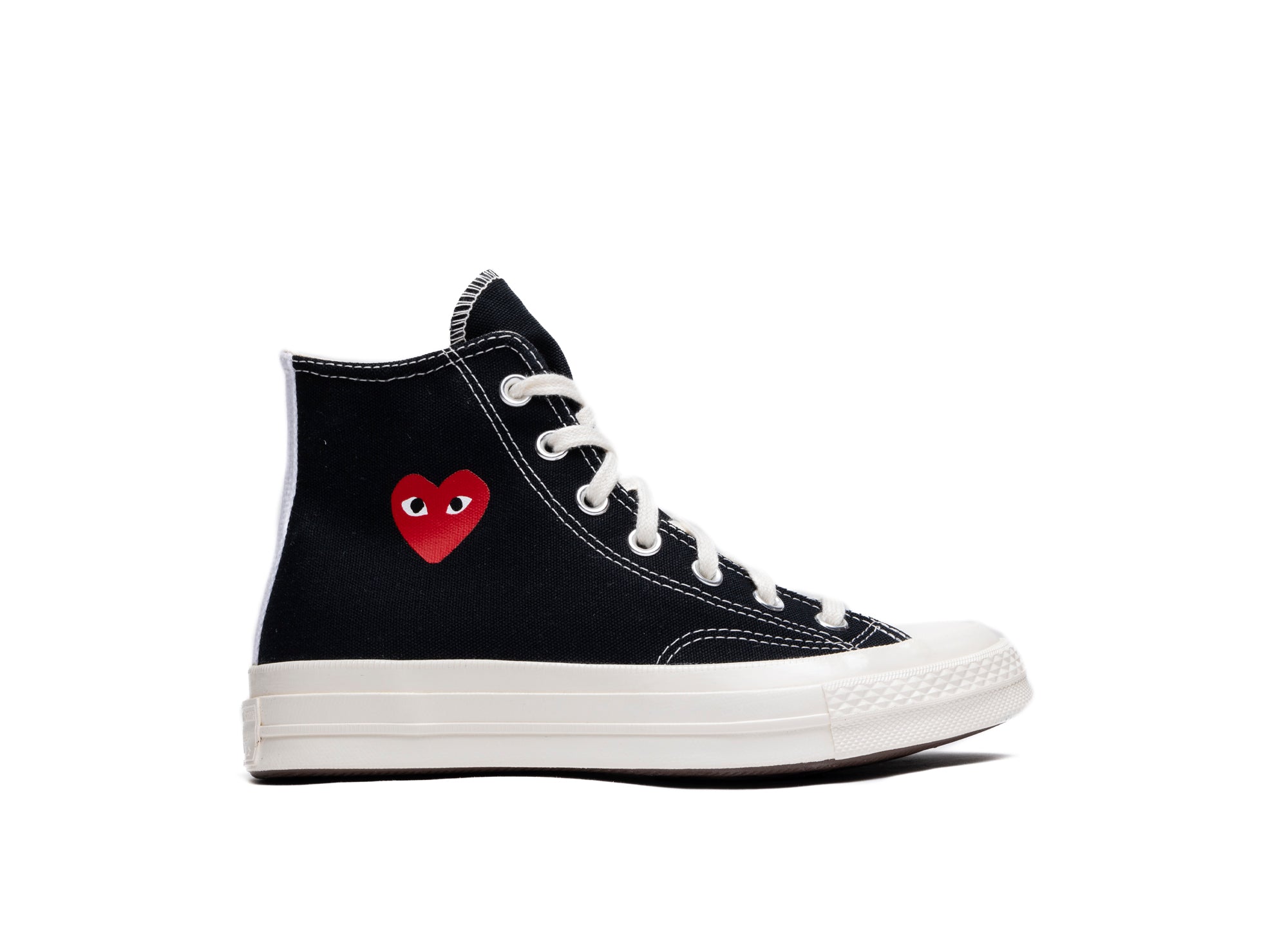 GS Converse Comme des Garçons Play Chuck 70 Hi in Black – Oneness