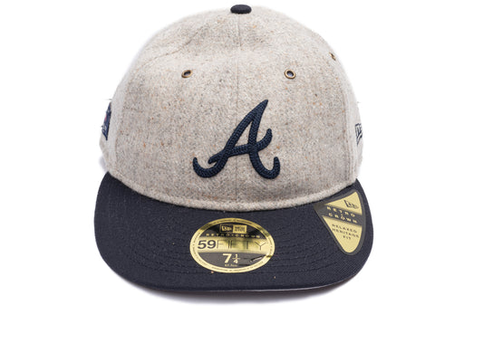 New Era Atlanta Braves Moon Herringbone 59Fifty Fitted Hat