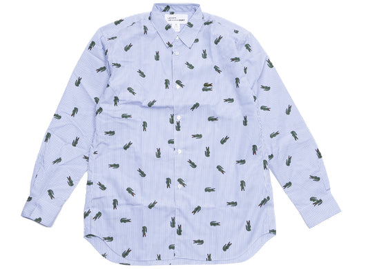 Comme des Garçons SHIRT x Lacoste All Over Print Button-Up