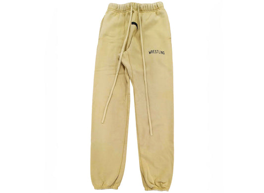 Fear of God Essentials Heavy Fleece Classic Sweatpants in Amber
