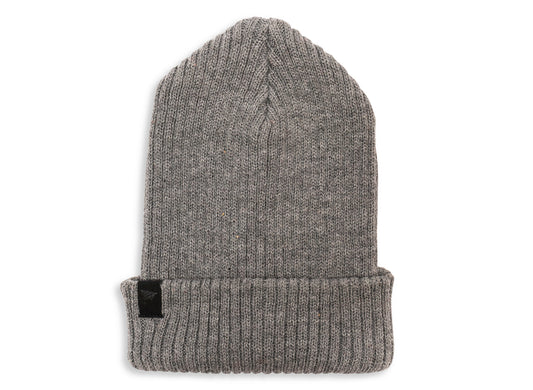 Paper Planes Knit Beanie Heather Grey