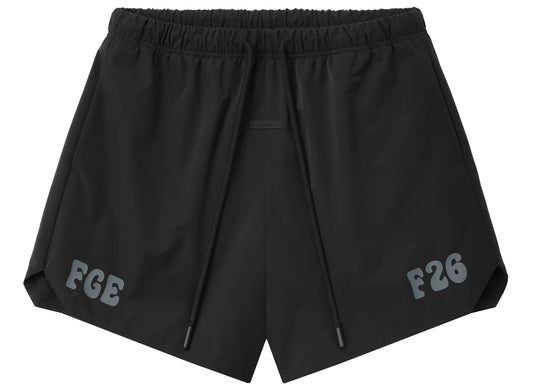 Fear of God Essentials Gym Short in Vintage Black, men's shorts