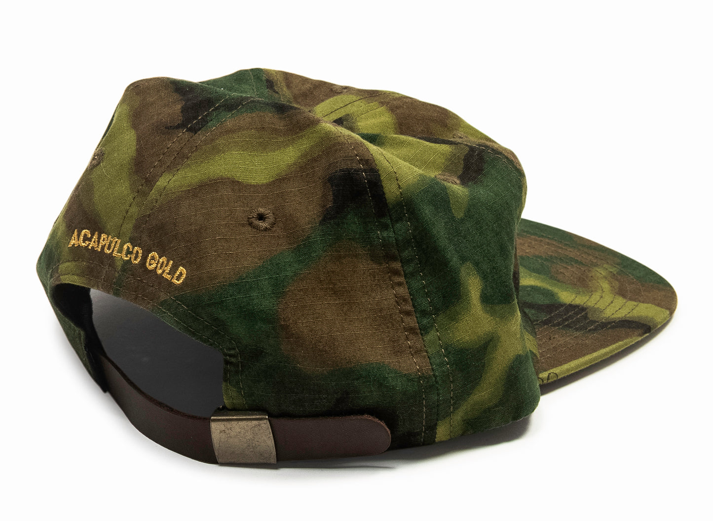 Acapulco Gold Dog Strapback Hat in Camo