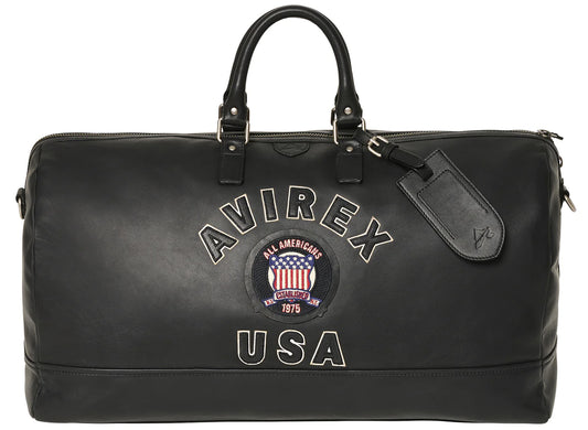 Avirex Icon Duffle Bag in Black