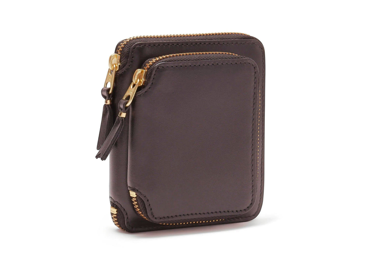 Comme des Garçon Outside Pocket Full Zip Around Wallet