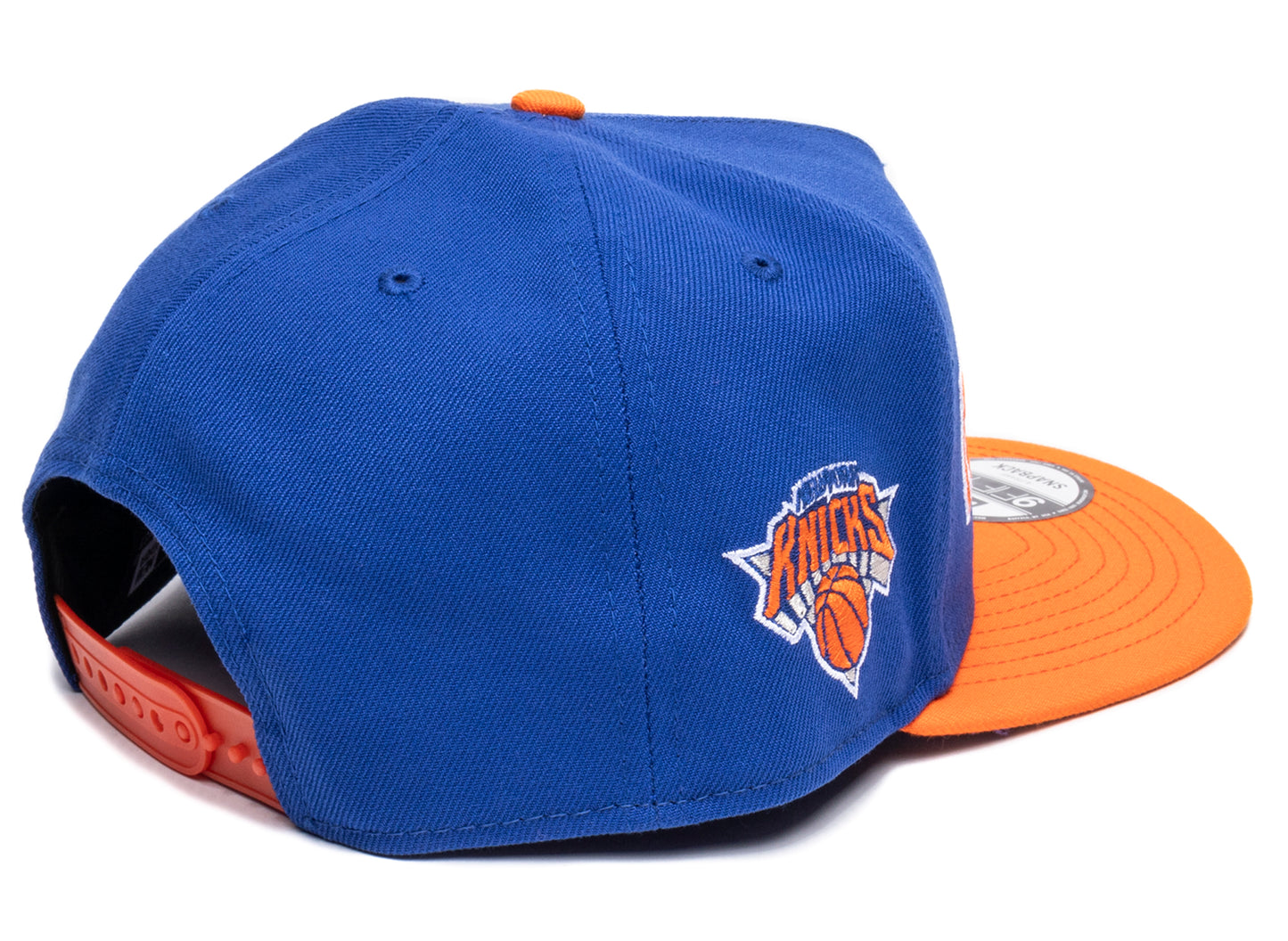 New Era New York Knicks Blue Rush 5950 Snapback Hat xld