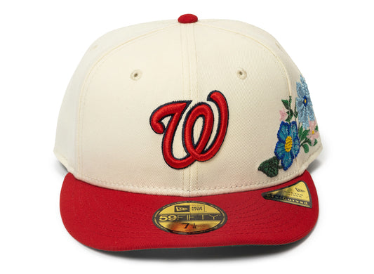 New Era Tonal Florals Washington Nationals Fitted Hat