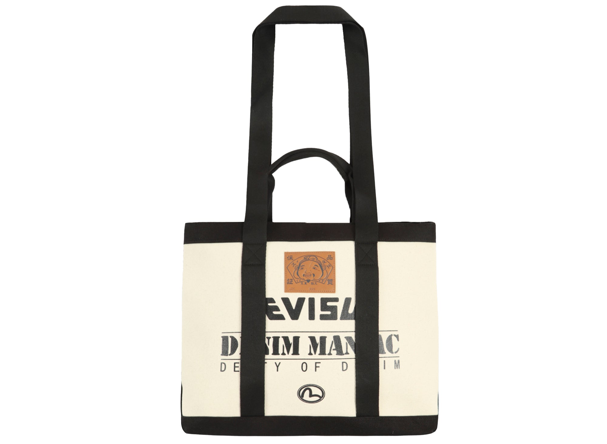 Evisu Graffiti Seagull Print Canvas Tote Bag – Oneness Boutique