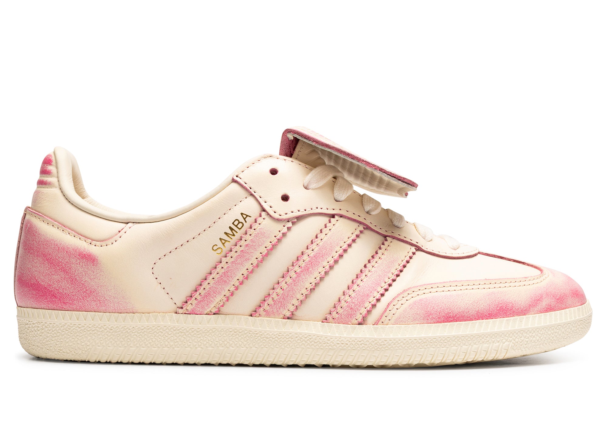 adidas Samba Long Tongue Shoes - Women's - White / Cream White / Pink - 12.5 adidas Samba Long Tongue Shoes - Women's - White / Cream White / Pink - 12.5
