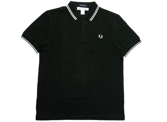 Comme des Garçons SHIRT x Fred Perry Strong Will Polo Shirt in Green