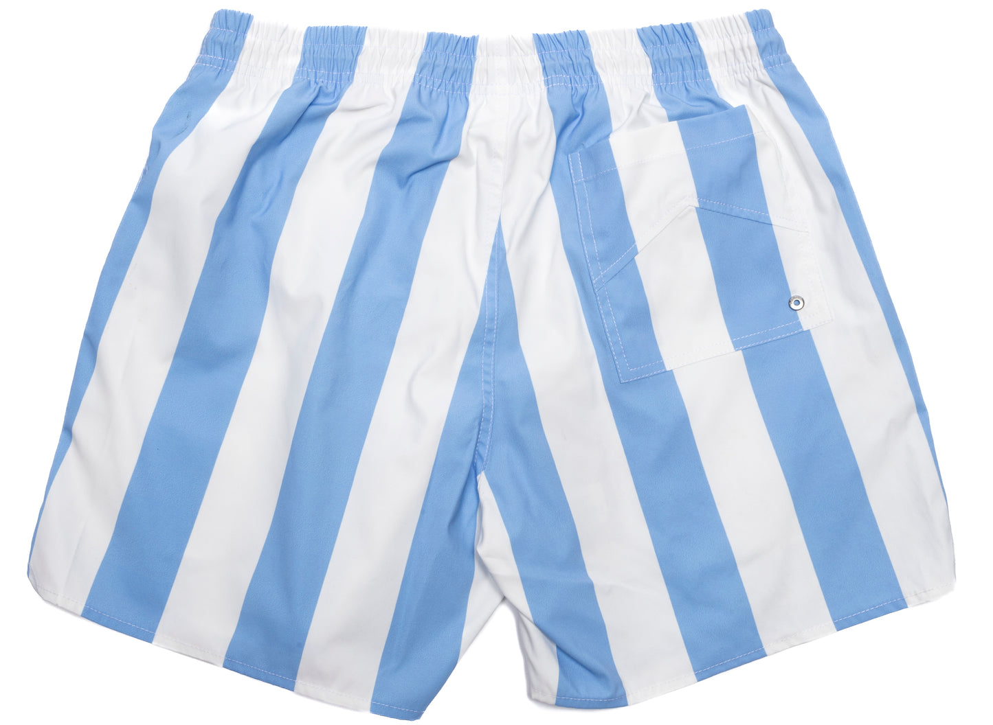 Rhude Logo Striped Swim Shorts xld
