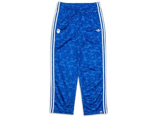 Adidas x Bape AOP Track Pants in Blue