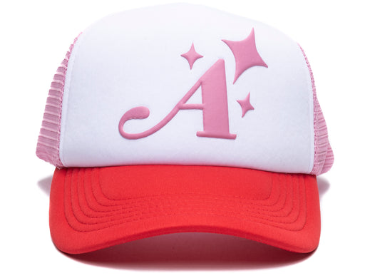 Awake NY A Trucker Hat in Pink xld