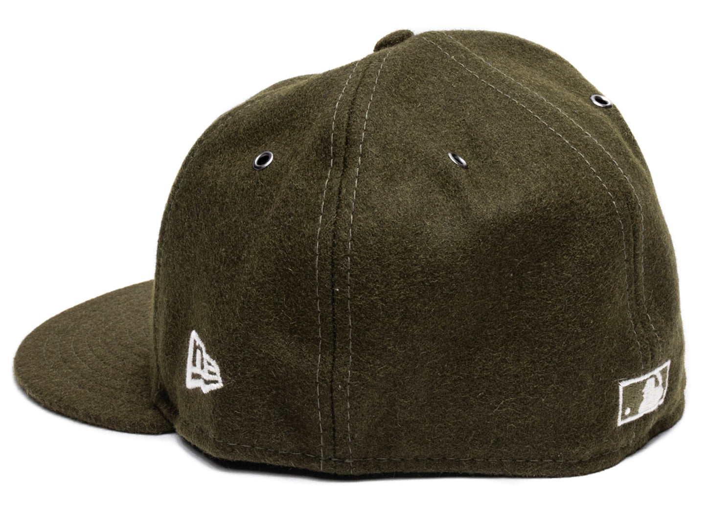 New Era New Los Angeles Dodgers Wool Fitted Hat in Green