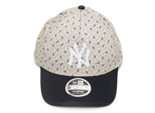New Era Micro Print 940MC New York Yankees Strapback Hat