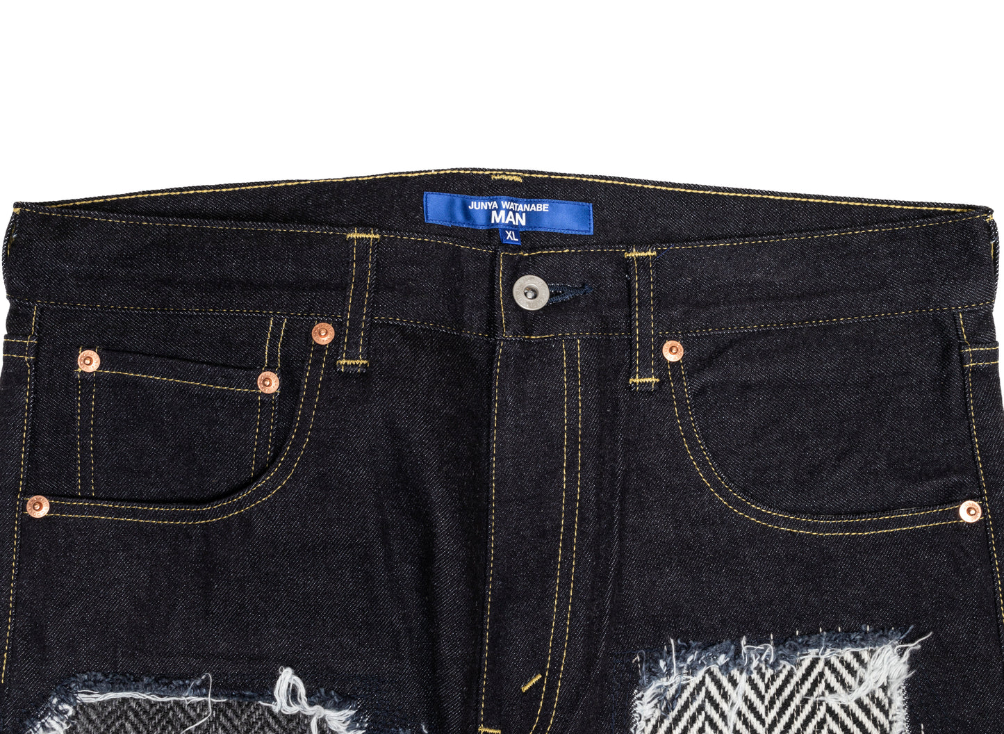 Junya Watanabe MAN Cotton Pants in Indigo Mix