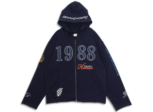 Honor the Gift Tattoo Zip Hoodie