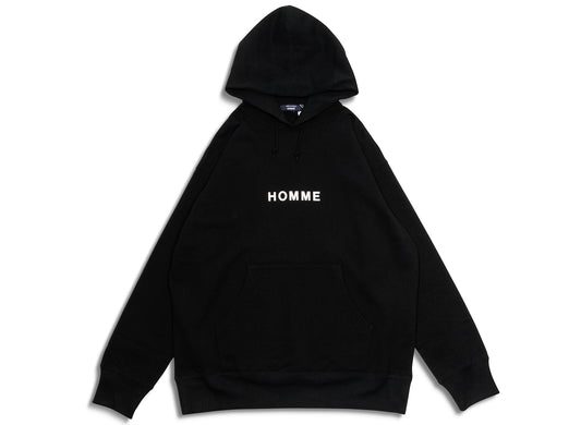Comme des Garçons HOMME Logo Hoodie Black