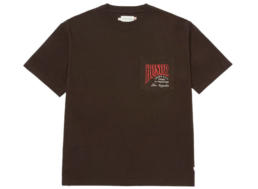 Honor the Gift Cigar Label Tee in Black xld