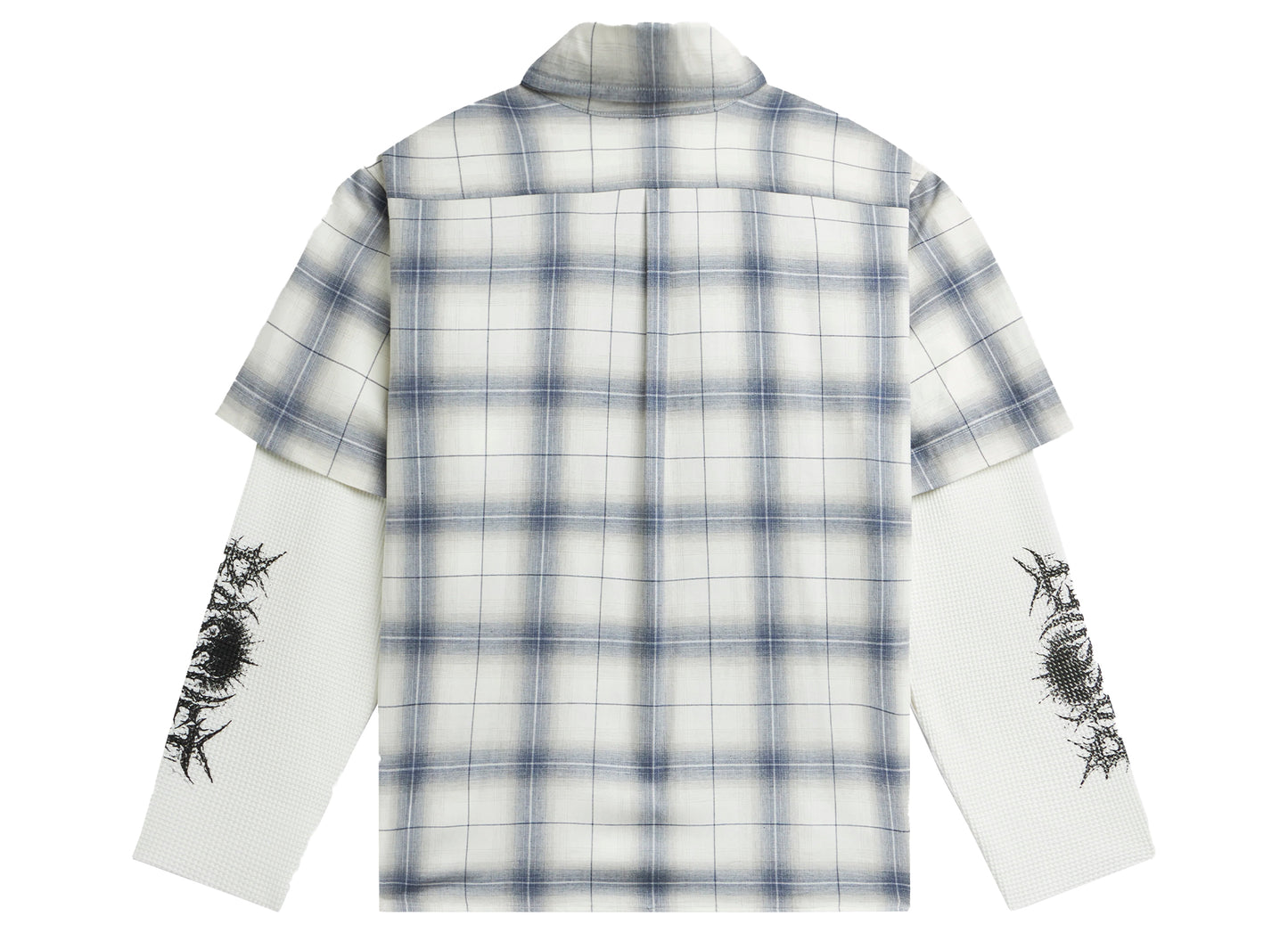 Rassvet (PACCBET) Doom Waffle Work LS Overshirt in Grey
