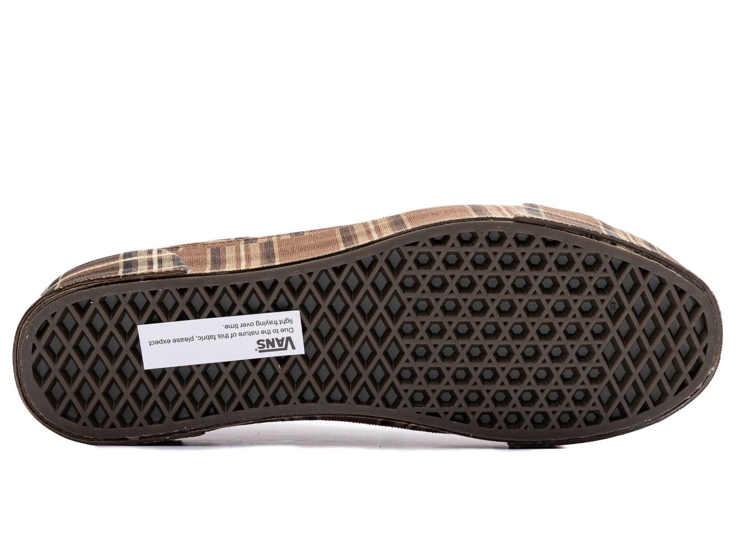 Vans LX Lampin Plaid in Brown