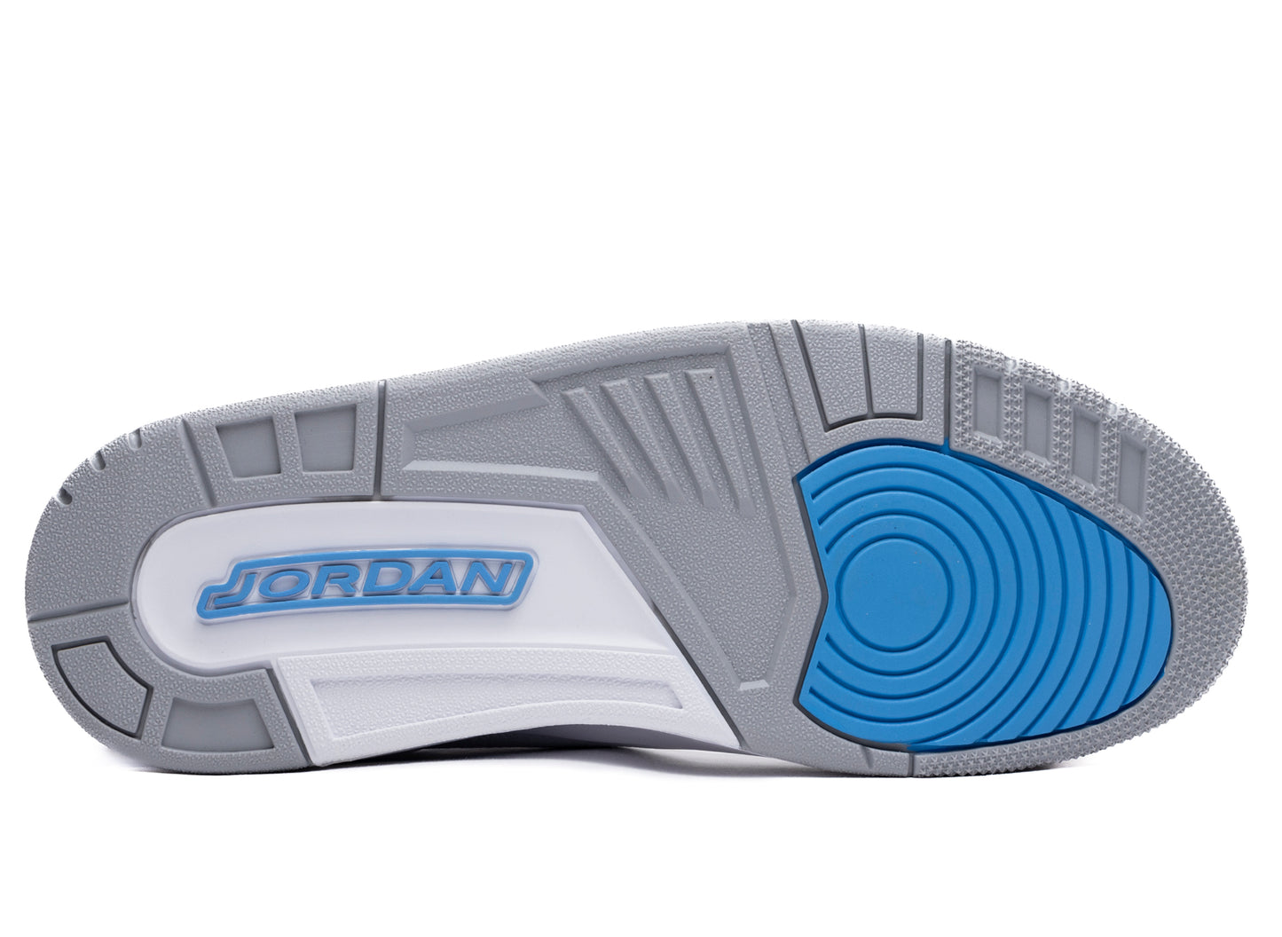 Jordan Spizike Low in White / University Blue