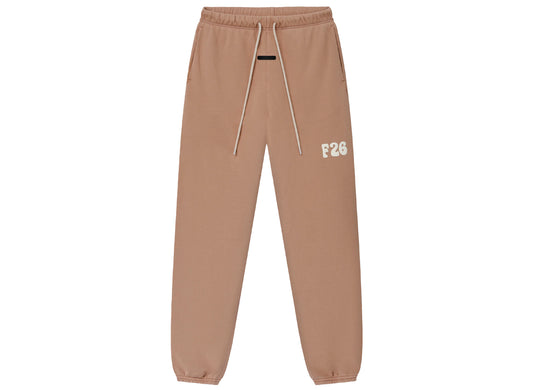 Fear of God Essentials Classic Fleece Sweatpant in Washed Ginger, men's sweatpants