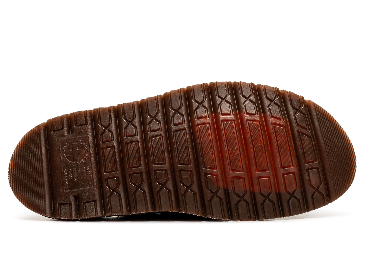 Dr. Martens San Mule in Russet Red & Multi Color