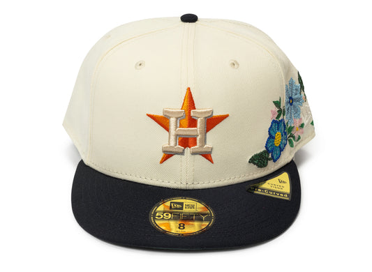 New Era Tonal Florals Houston Astros Fitted Hat