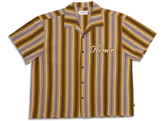 Honor the Gift Auto Shop Camp Shirt in Brown
