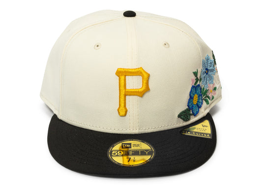 New Era Tonal Florals Pittsburg Pirates Fitted Hat