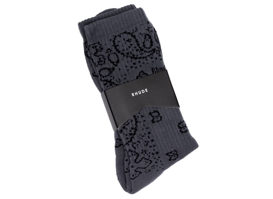 Rhude Bandana Jacquard Socks
