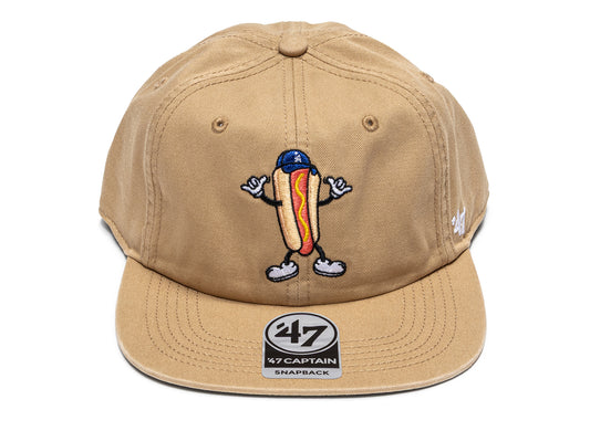47 Los Angeles Dodgers Khaki Cartoon Icon 47 Captain RL