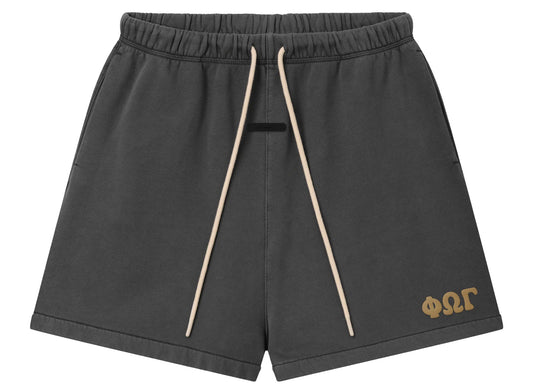 Fear of God Essentials Classic Short in Washed Iron Grey, men's shorts