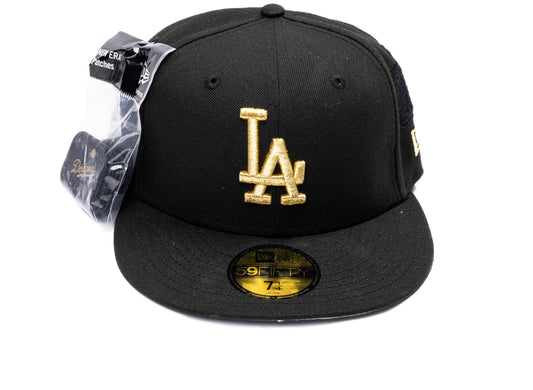 New Era Los Angeles Dodgers 59Fifty Fitted Hat in Black