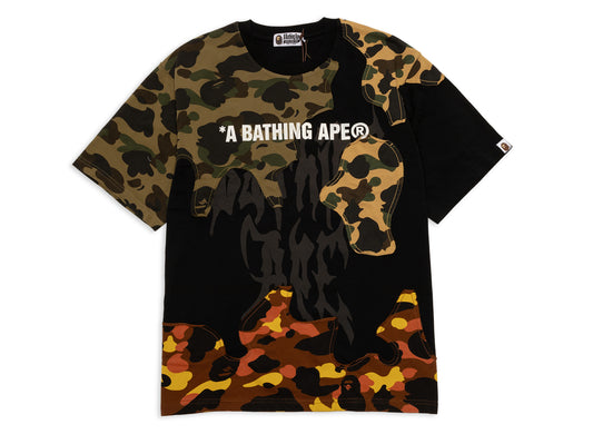 A Bathing Ape 1st Camo Upcycled Logo Relaxed Fit Tee