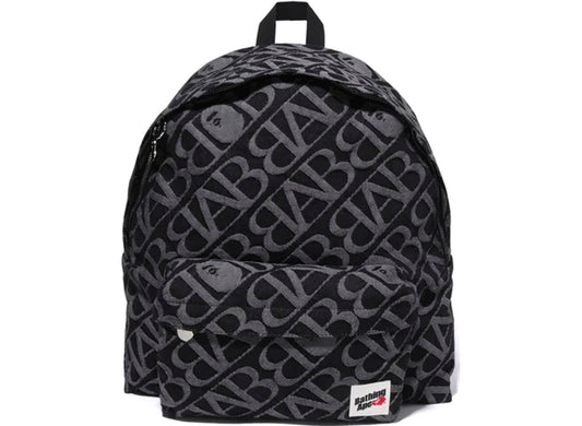 A Bathing Ape Sport Monogram Daypack in Black
