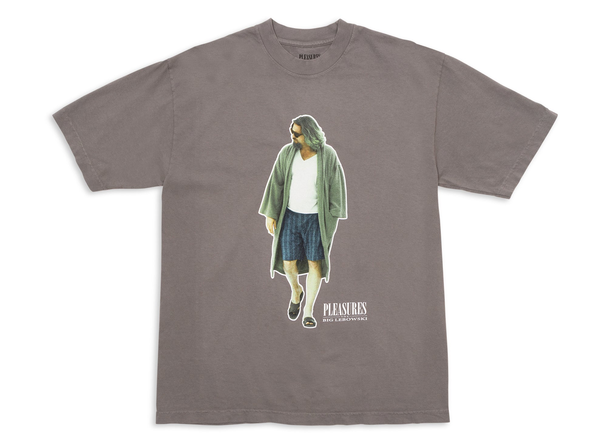 Pleasures x Big Lebowski Dude Tee in Charcoal – Oneness Boutique