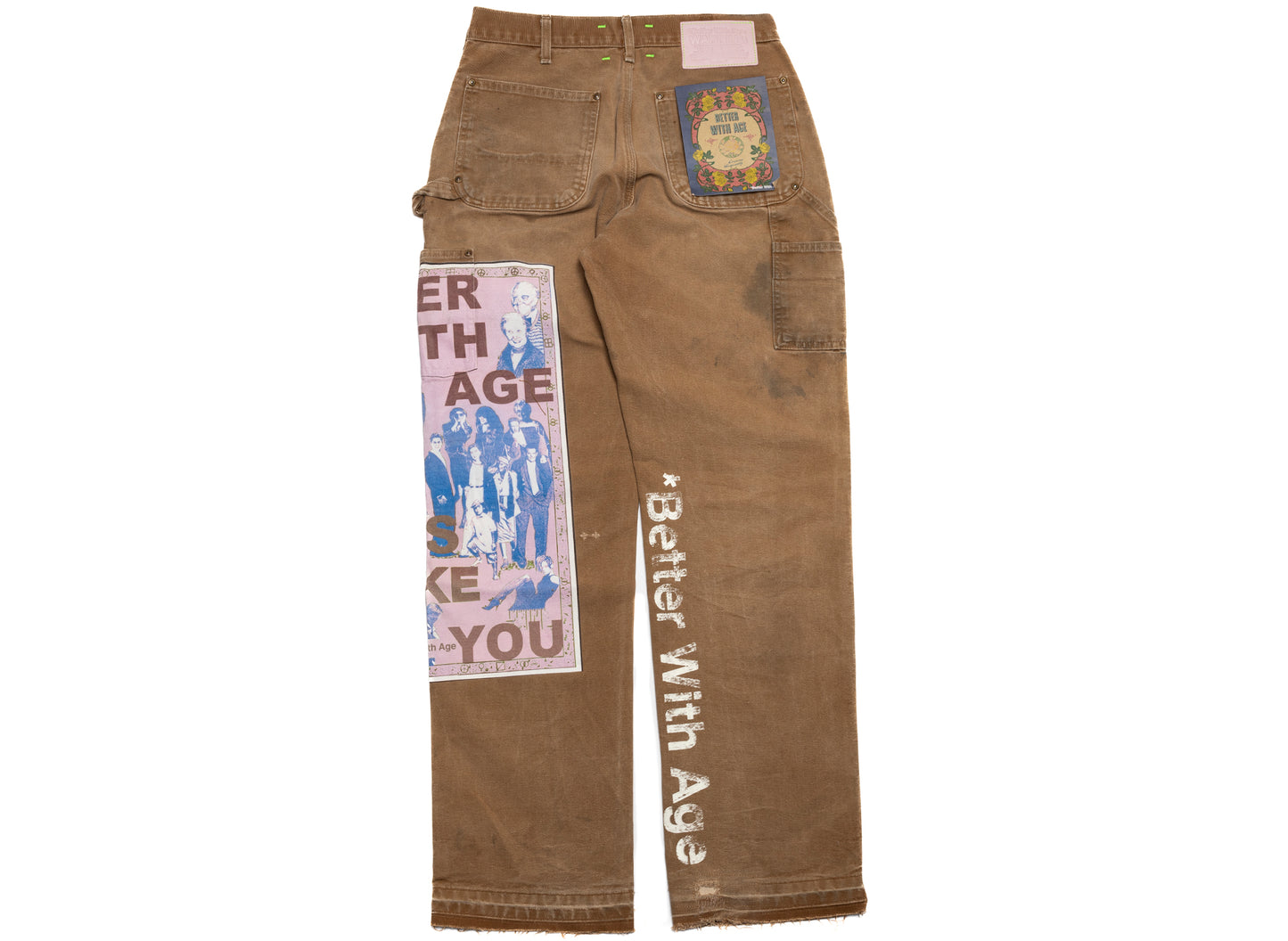Better With Age Looks Like You Double Knee Trouser in Assorted