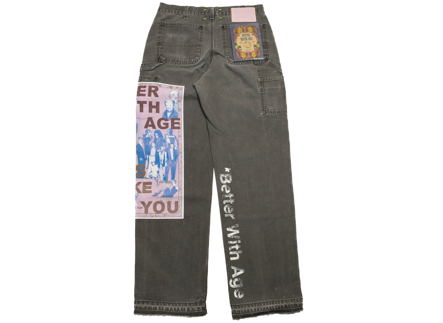 Better With Age Looks Like You Double Knee Trouser in Assorted