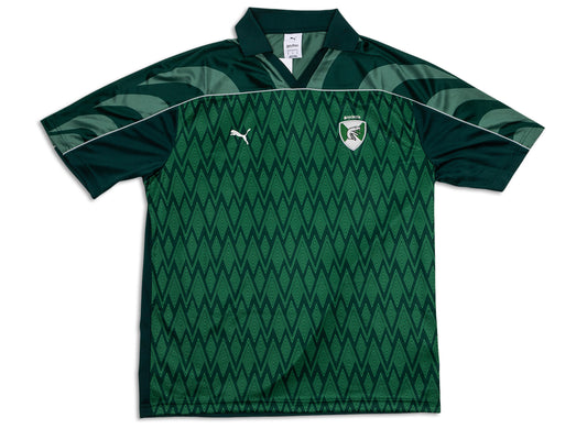 Puma x Harry Potter Relaxed Football Jersey in Dark Myrtle