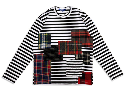 Junya Watanabe MAN Patchwork Stripe Tee