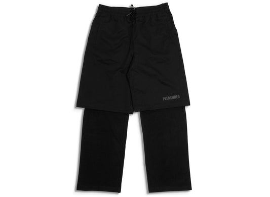Pleasures Layered Pants in Black