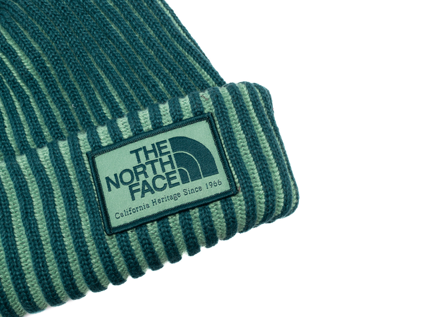 The North Face Salty Lined SE Beanie in Pacific Teal / Heritage