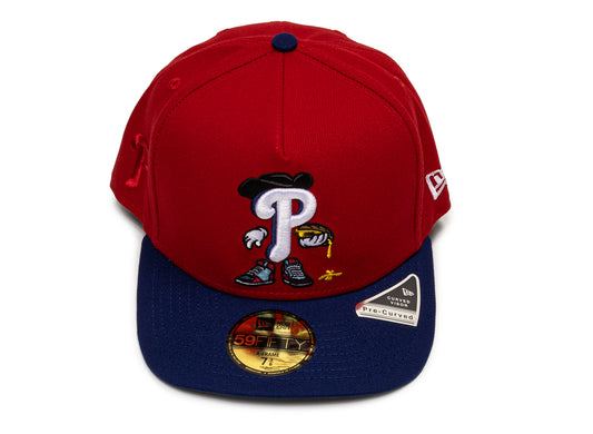 New Era 5950AF Cartoon 25822 Philadelphia Phillies Fitted Hat