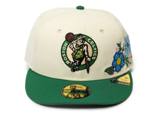 New Era Tonal Florals Boston Celtics Fitted Hat