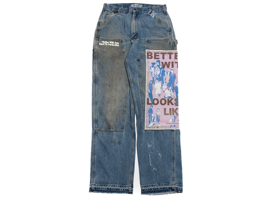 Better With Age Looks Like You Double Knee Trouser in Assorted